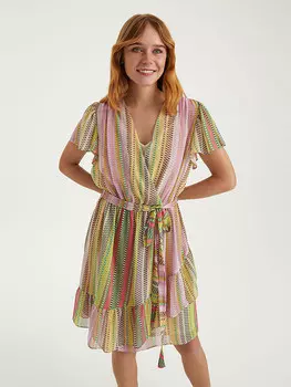 Длинное платье BGN, красочный