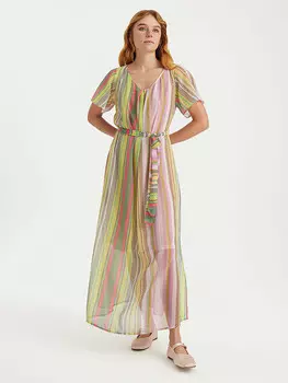 Длинное платье BGN, красочный