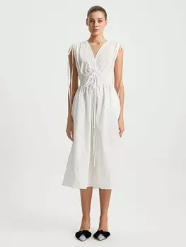 Длинное платье BGN, кремовый