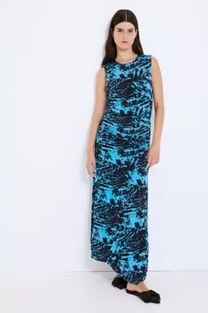 Длинное платье bliagz p Gestuz, синий