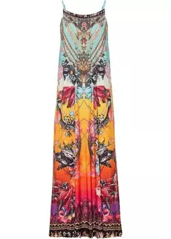 Длинное платье Bodyflirt Boutique, розовый