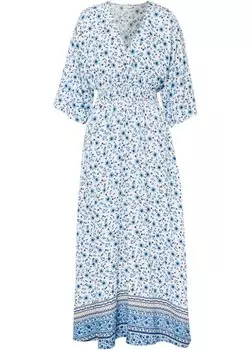 Длинное платье Bodyflirt, синий