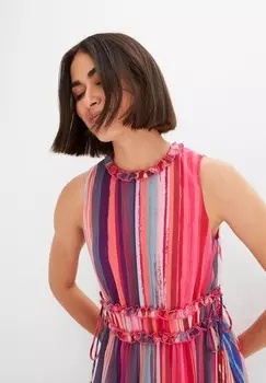 Длинное платье bonprix, роза