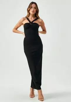 Длинное платье BWLDR, черный
