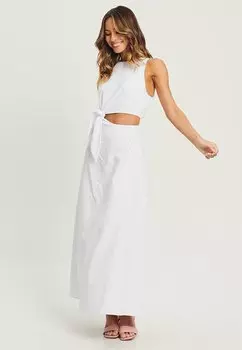 Длинное платье CALLI, белый