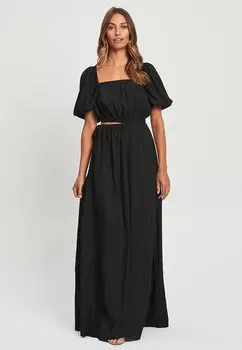 Длинное платье CALLI, черный