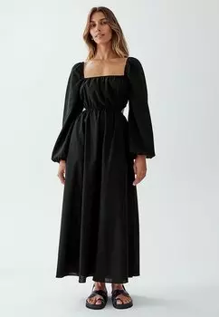 Длинное платье CALLI, черный