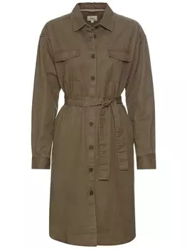 Длинное платье Camel Active Hemdblusen, цвет dunkel khaki