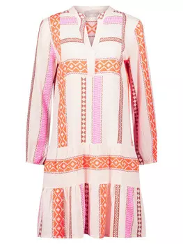 Длинное платье CARTOON Casual knielang, цвет nature/orange