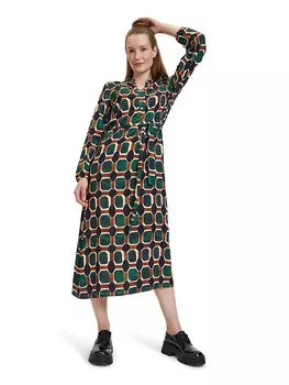 Длинное платье CARTOON, красочный