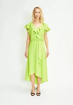 Длинное платье Click, зеленый