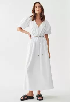 Длинное платье CLIFF ST MRLO, белый