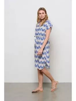 Длинное платье &Co Woman Aline, цвет wei/blau