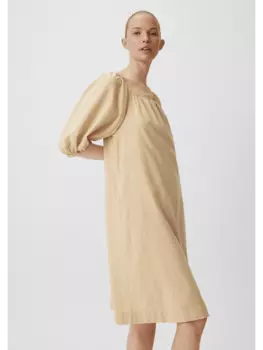 Длинное платье comma CI, бежевый