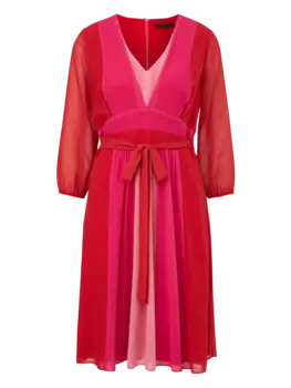 Длинное платье comma, красный