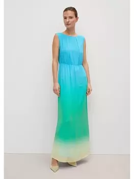 Длинное платье comma lang, цвет grn-trkis