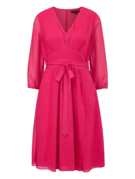 Длинное платье comma, розовый