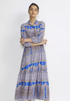 Длинное платье Cream, синий