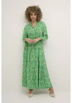 Длинное платье Cream, светло-зеленый