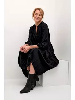 Длинное платье CULTURE, черный