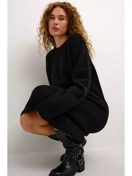 Длинное платье CULTURE, черный