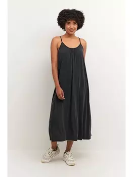 Длинное платье CULTURE Kajsa, черный