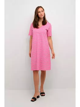 Длинное платье CULTURE, розовый