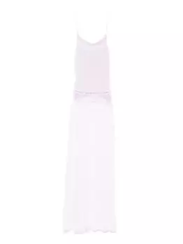 Длинное платье Delicate Roberta Einer, белый