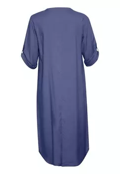 Длинное платье DORI Kaffe Curve, синий