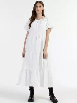 Длинное платье Dreimaster, белый