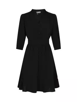 Длинное платье DreiMaster Vintage, черный