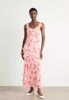 Длинное платье DRESS Cras, цвет Romance