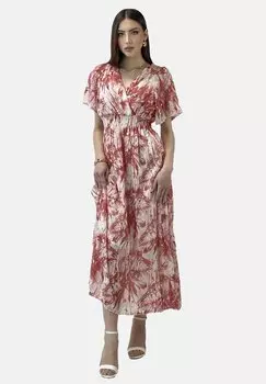 Длинное платье Elara, фуксия