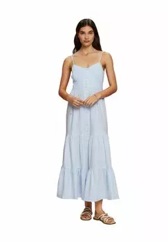 Длинное платье Esprit, синий