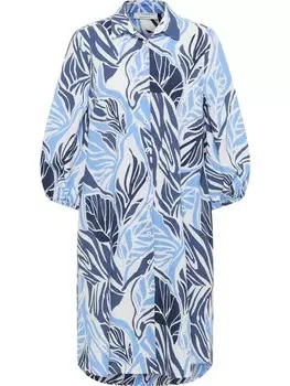 Длинное платье Eterna Blusen LOOSE FIT, цвет indigo