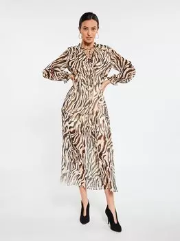 Длинное платье Faina, бежевый