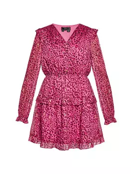Длинное платье faina, цвет rosa mehrfarbig