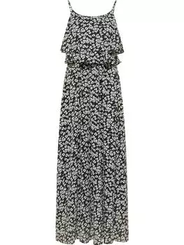 Длинное платье faina, цвет schwarz weiss
