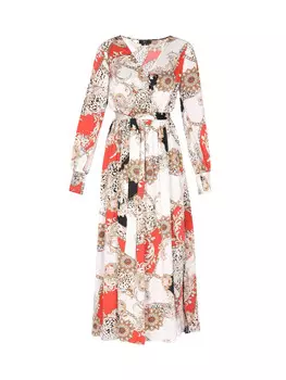 Длинное платье faina, красный