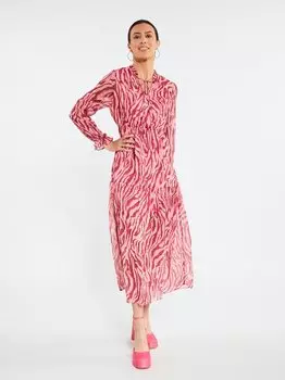 Длинное платье Faina, розовый