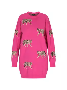 Длинное платье faina, розовый