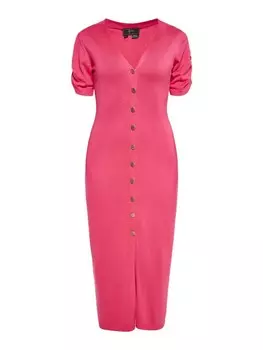 Длинное платье faina, розовый