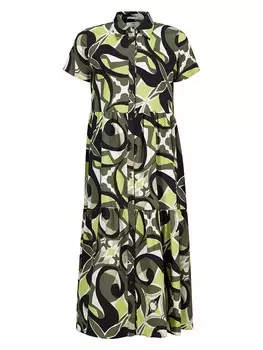 Длинное платье FYNCH-HATTON, хаки