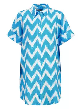 Длинное платье FYNCH-HATTON Leinen, бирюзовый