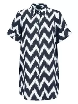 Длинное платье FYNCH-HATTON Leinen, темно-синий