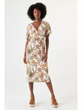 Длинное платье Garcia, цвет creme/bunt