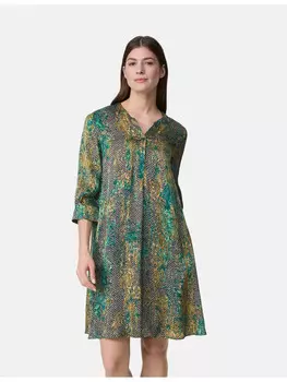 Длинное платье Gerry Weber Gewebe, цвет grn bedruckt