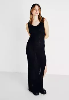 Длинное платье GHOST HOODED DRESS Jaded London, черный