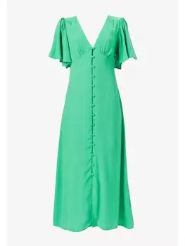 Длинное платье GINI LONDON Midi Gini AngelArm, зеленый