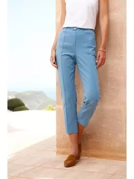 Длинное платье GOLDNER Jersey, цвет taubenblau